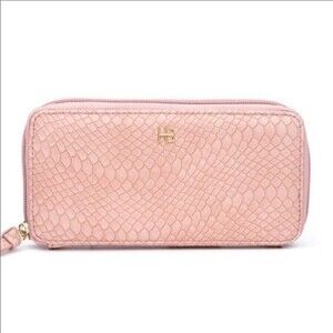 Hudson+Bleecker Bonjour Faux Snakeskin Cellphone Wallet